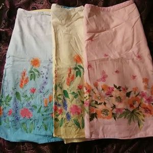 Set of 3 Crazy Horse Skirts